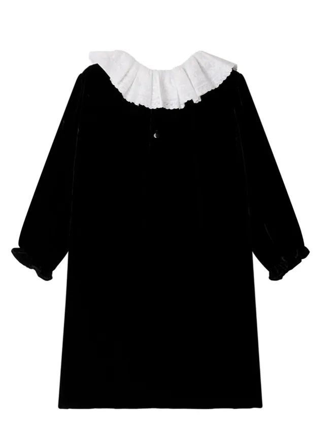 Lace-Collar Dress