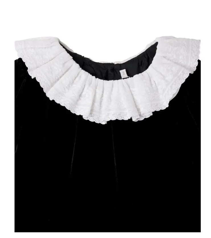Lace-Collar Dress