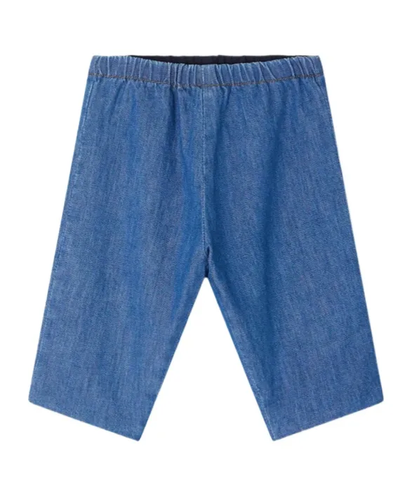 Elastic Waist Casual Pants