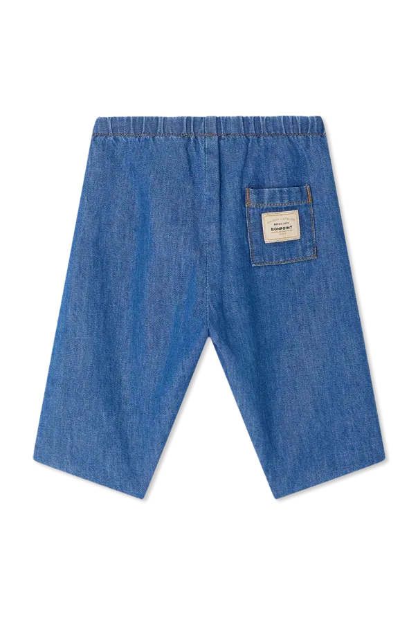 Elastic Waist Casual Pants