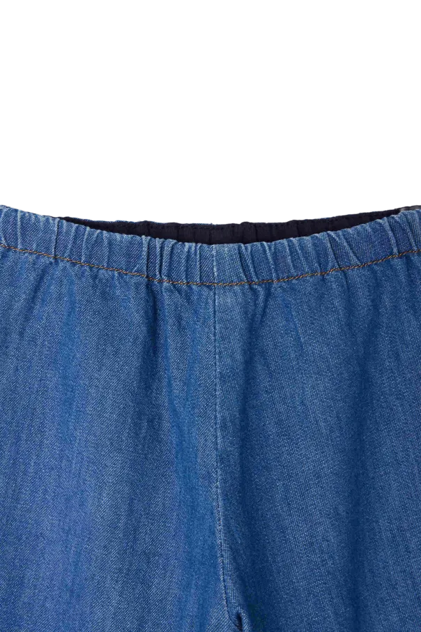 Elastic Waist Casual Pants