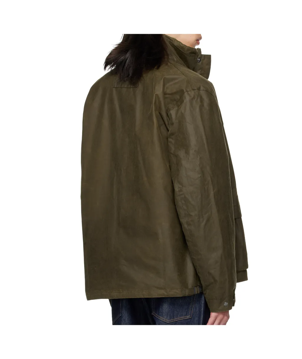 Re-Engineered Utility Bedale Batik Jacket