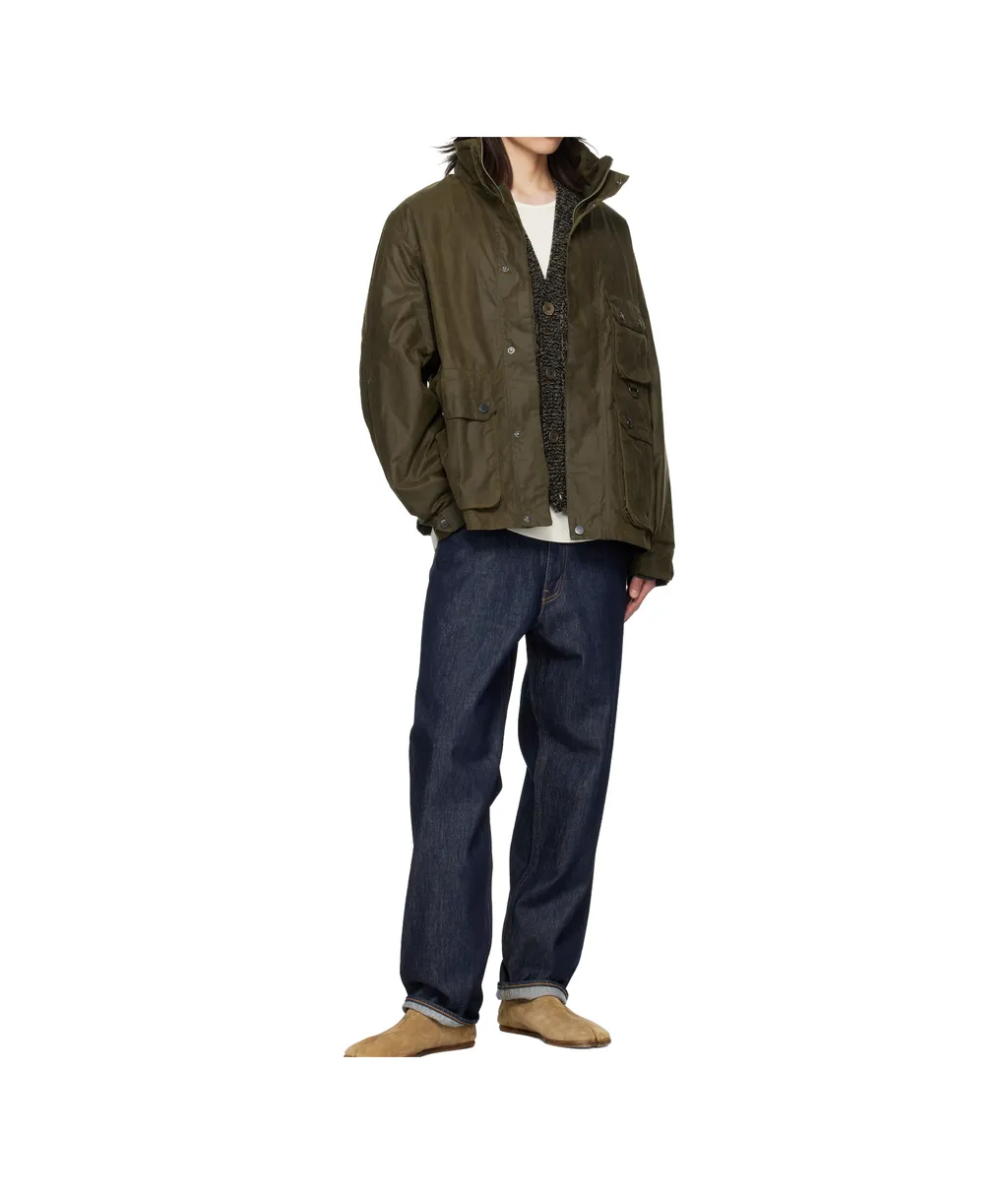 Re-Engineered Utility Bedale Batik Jacket