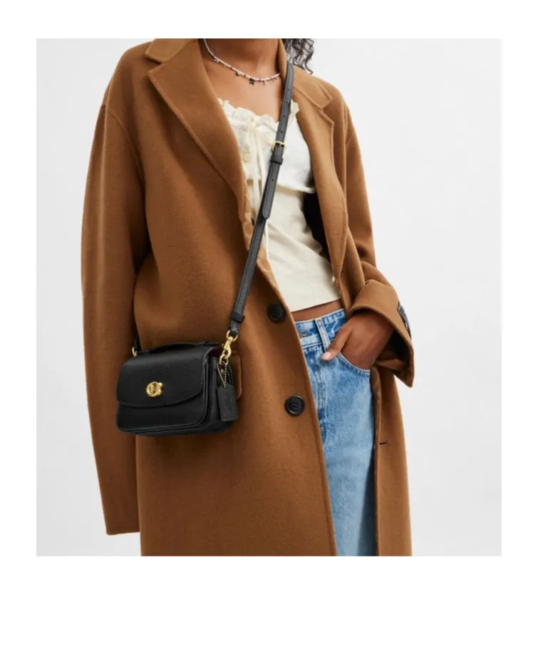 Cassie 17 Logo Plaque Crossbody Bag