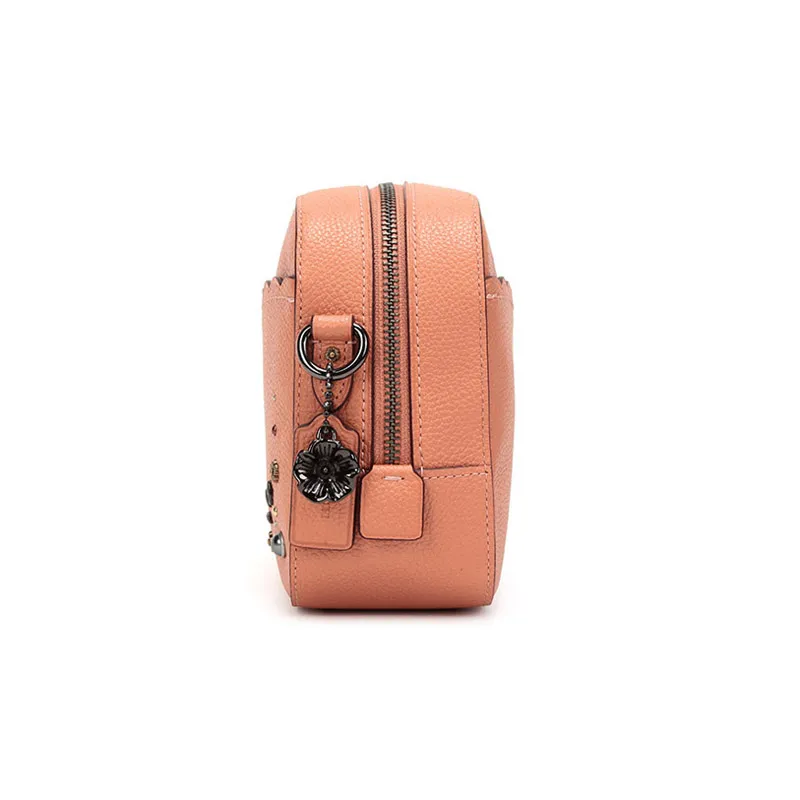 Rivet-Detail Camera Bag
