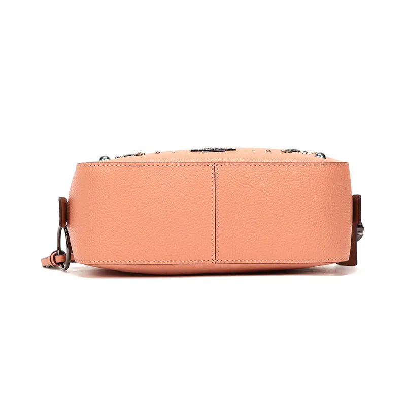 Rivet-Detail Camera Bag