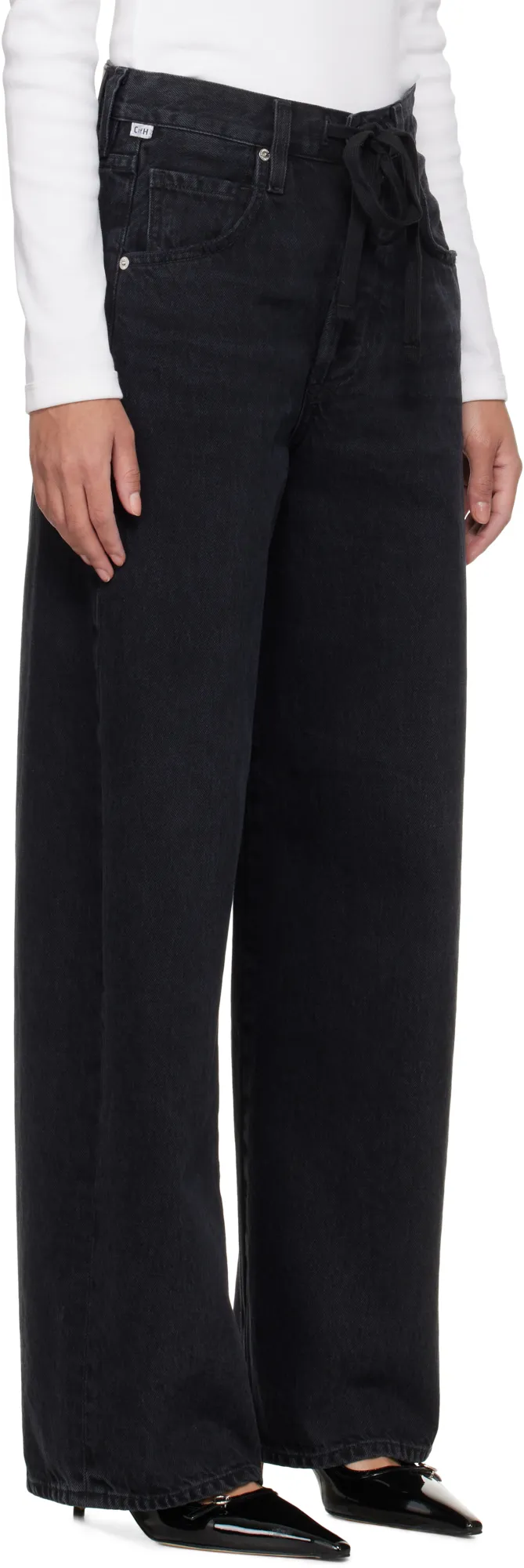 Drawstring Jeans