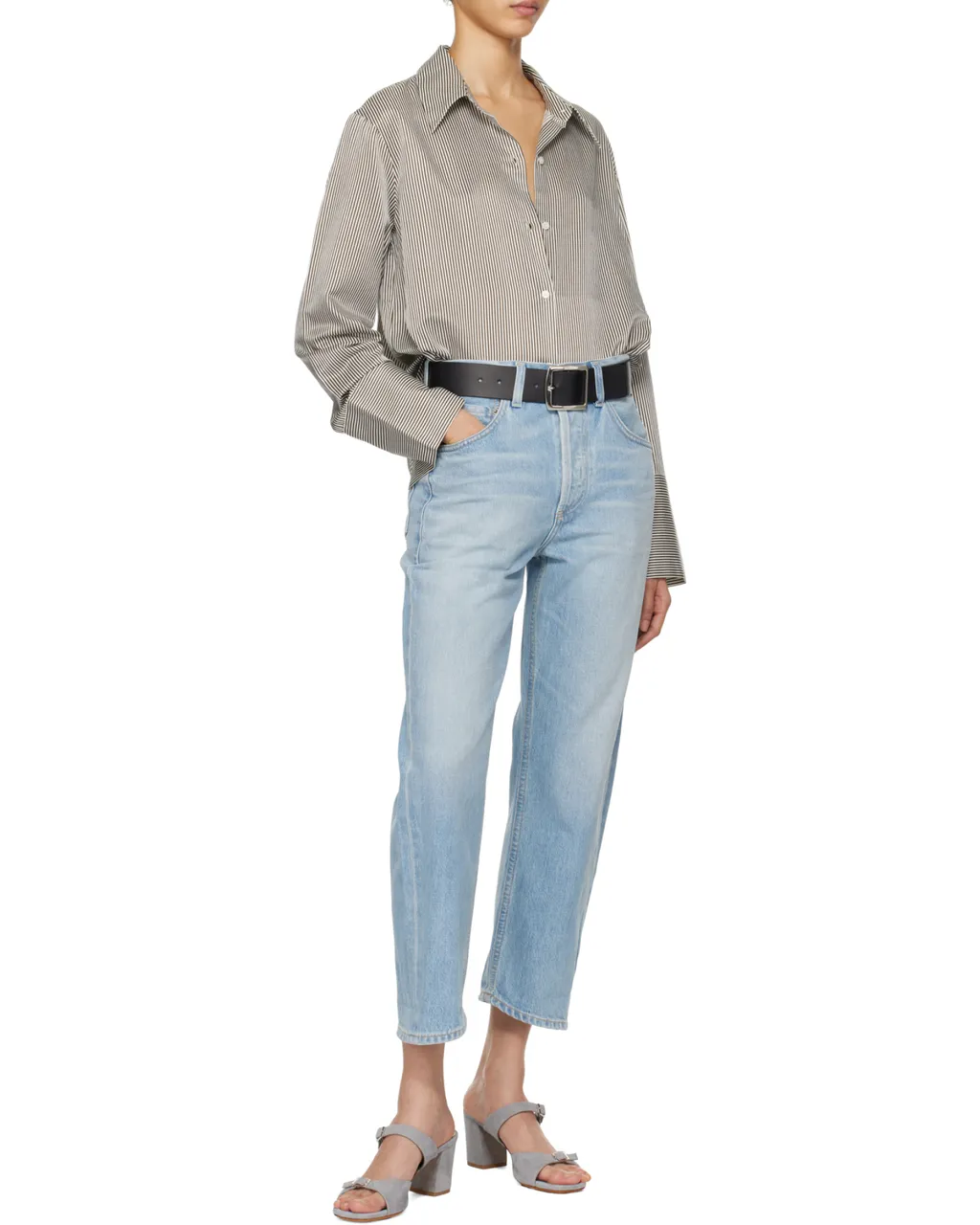 Dahlia Mid-Rise Cropped Jeans