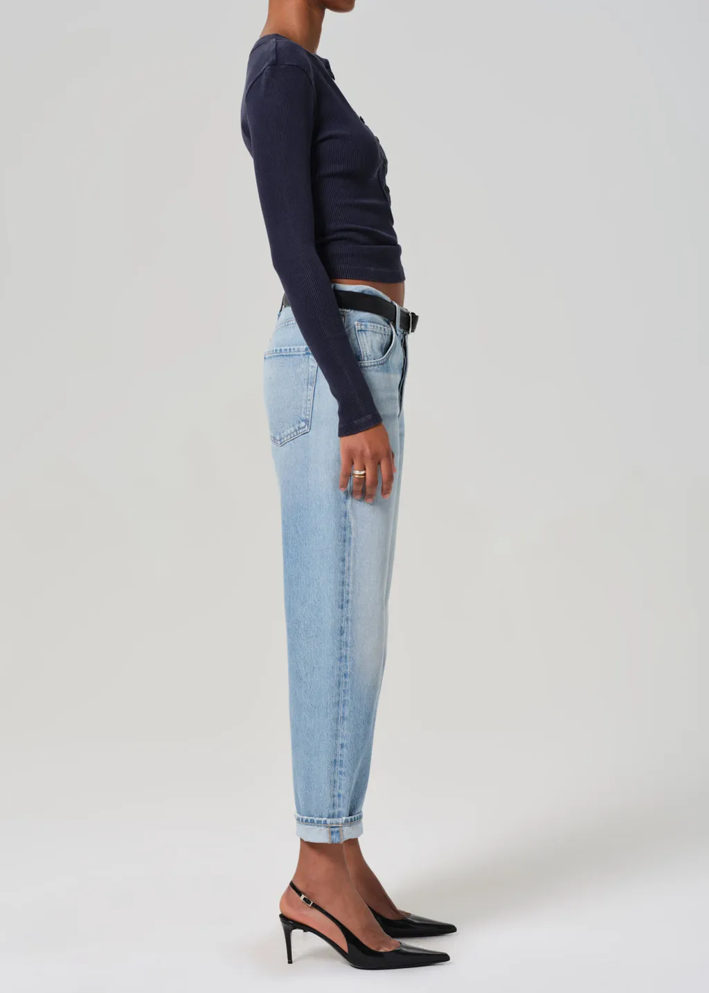 Dahlia Mid-Rise Cropped Jeans
