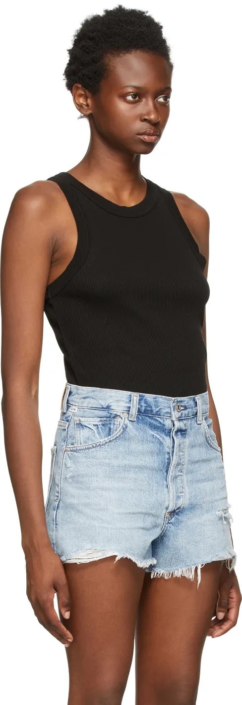 Sleeveless Ribbed Top