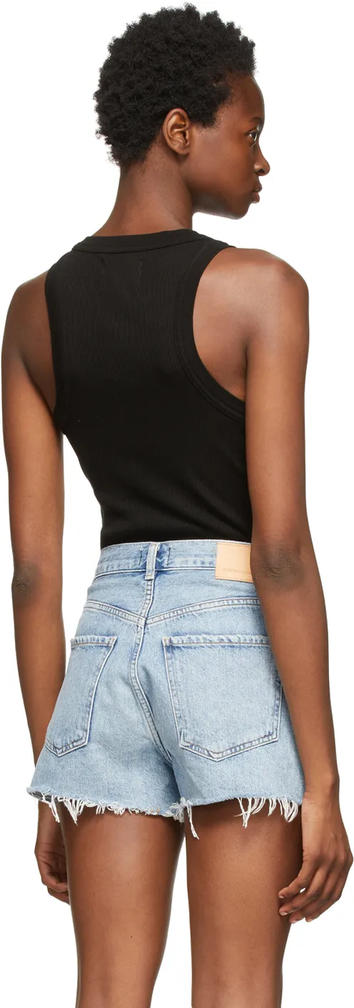 Sleeveless Ribbed Top