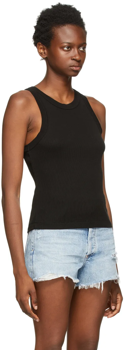 Sleeveless Ribbed Top