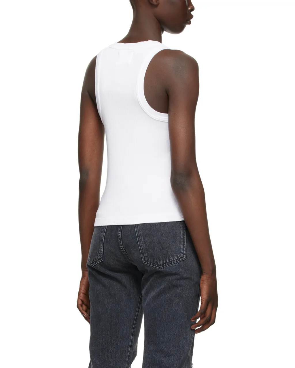 Sleeveless Ribbed Top