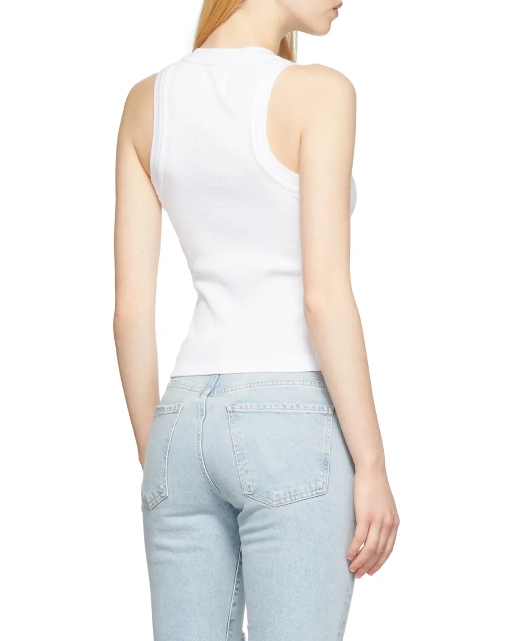 Sleeveless Ribbed Top