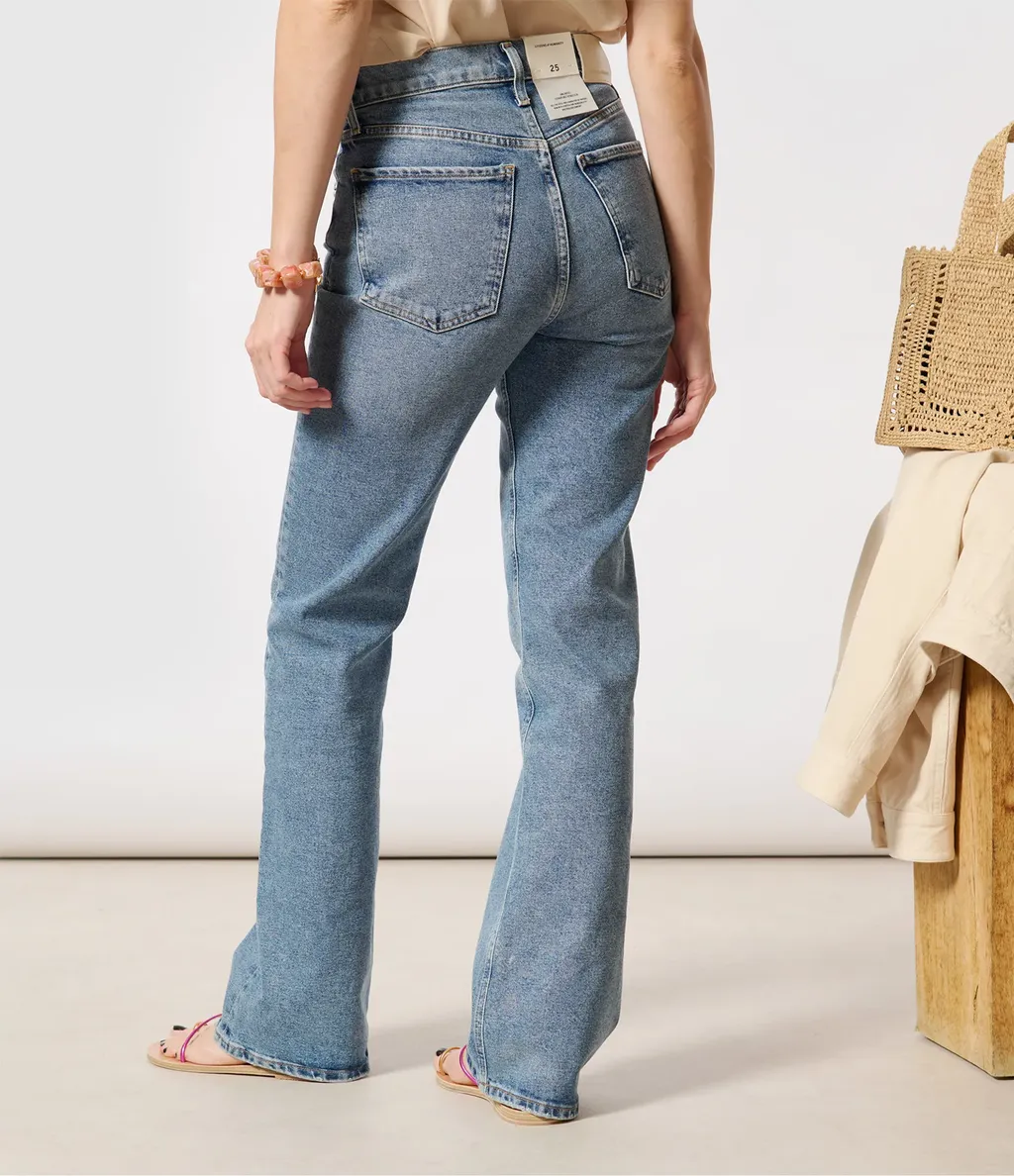 Vidia High Rise Flare Jeans