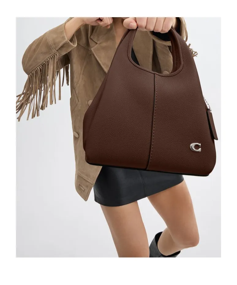 Lana 23 Logo Plaque Shoulder Bag