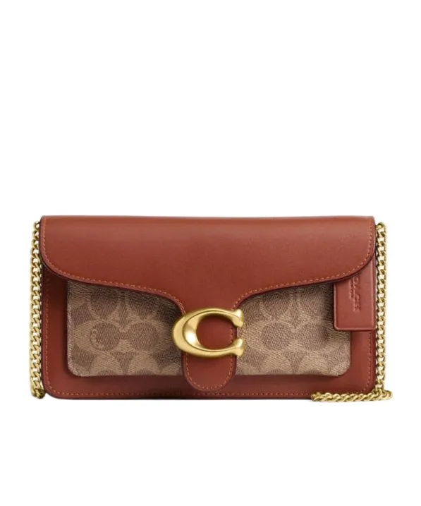 Tabby Signature Chain Clutch Bag