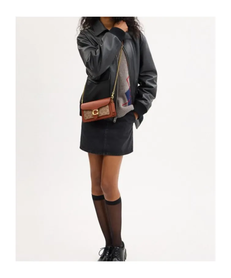 Tabby Signature Chain Clutch Bag