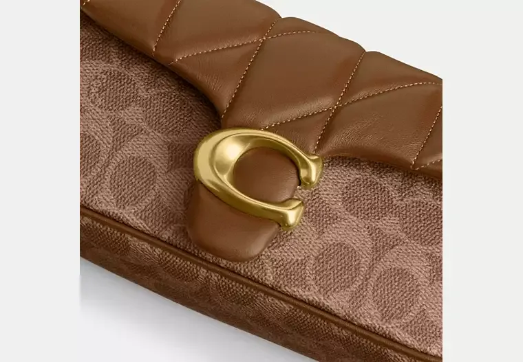 Quilted Tabby Foldover Shoulder Bag