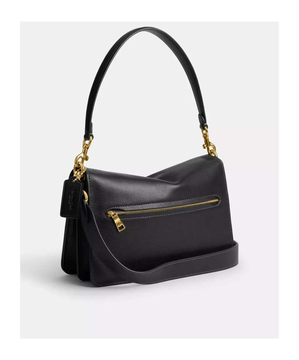 Logo Detailed Fold-Over Shoulder Bag