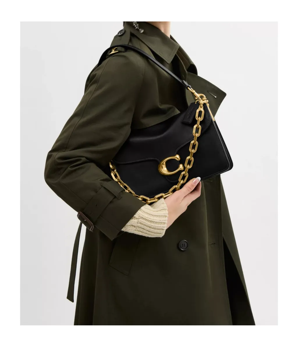 Logo Detailed Fold-Over Shoulder Bag