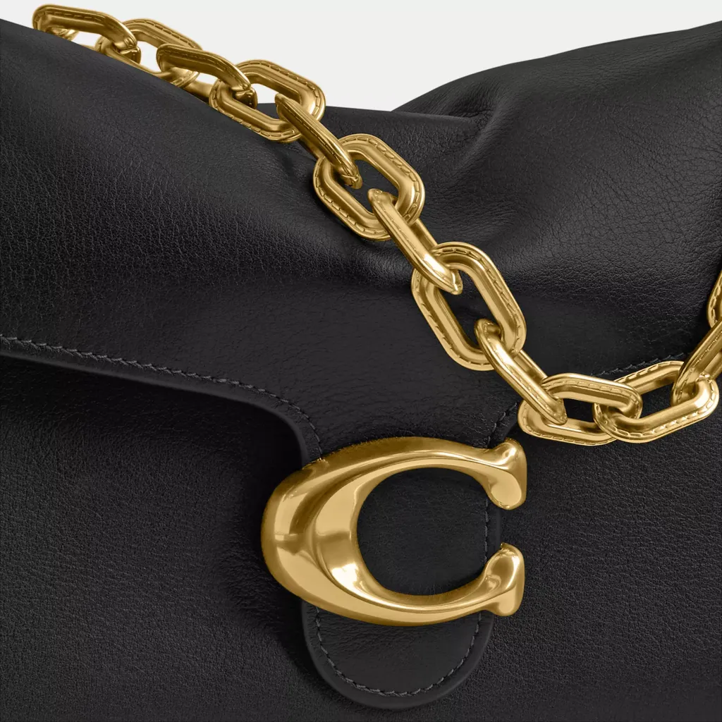Logo Detailed Fold-Over Shoulder Bag