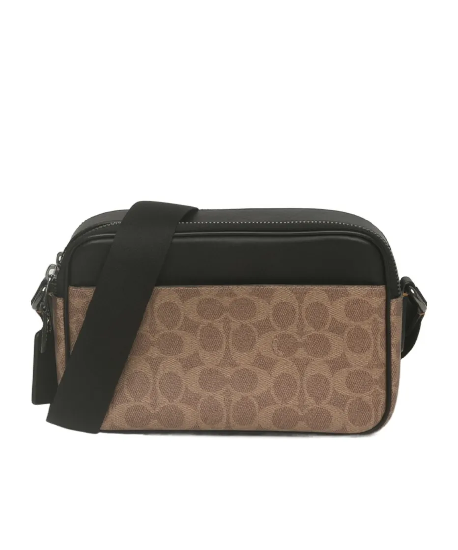 Zippered Shoulder Bag