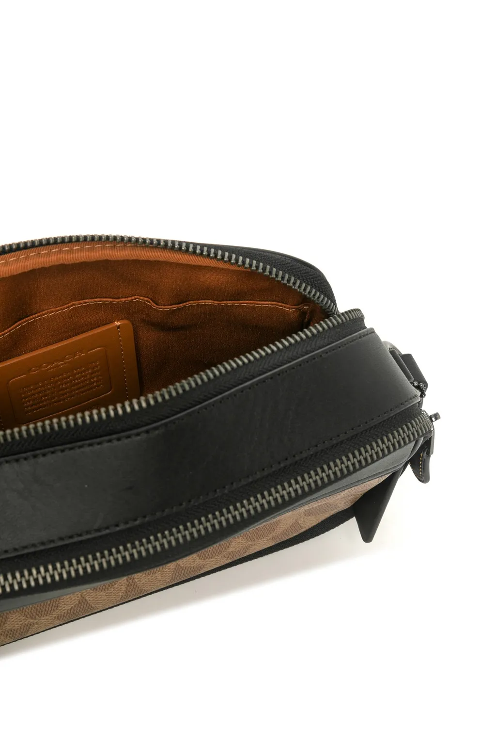 Zippered Shoulder Bag