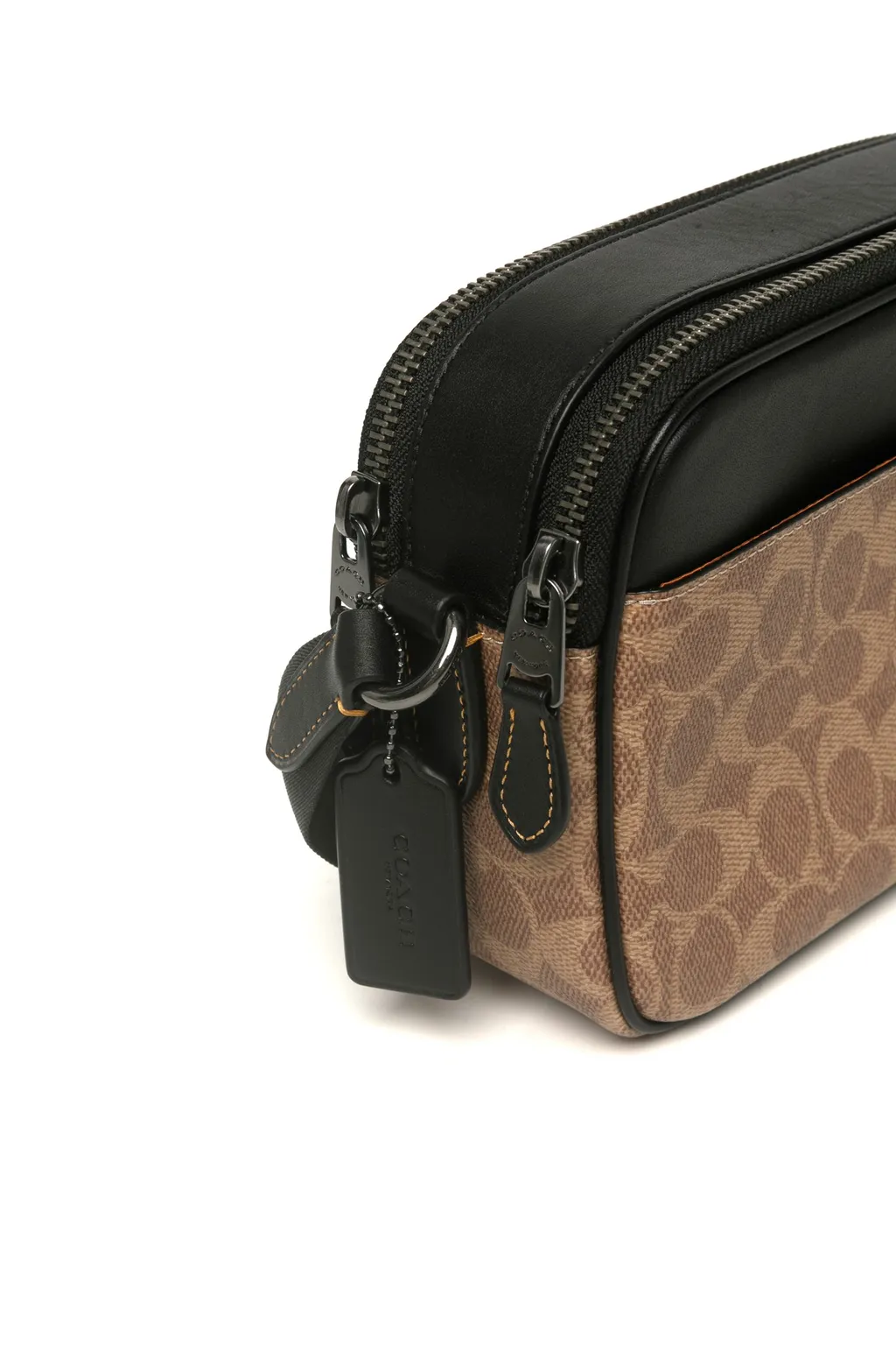 Zippered Shoulder Bag