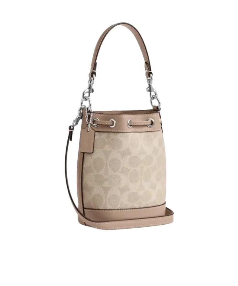 Classic Canvas Mini Bucket Bag