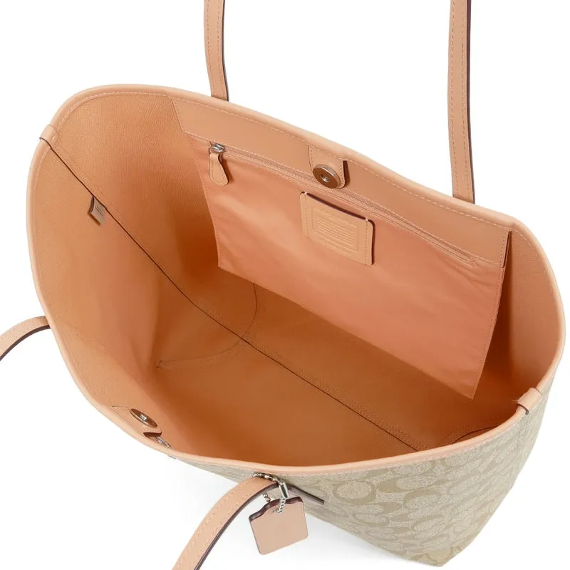 City 33 Logo Large Shoulder Bag