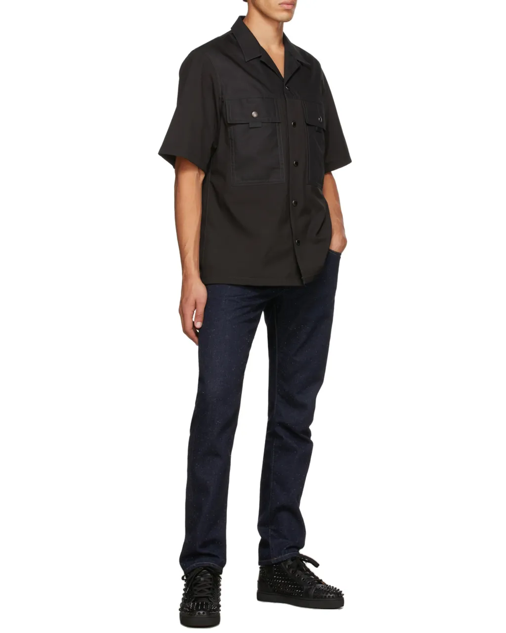 Louis All-Over Stud Sneakers
