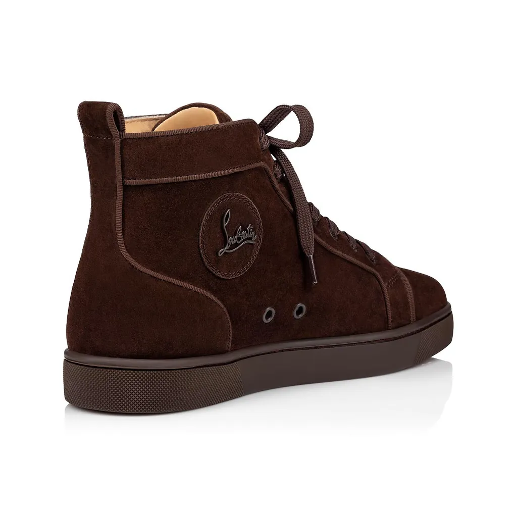 High-Top Lace-Up Casual Sneakers