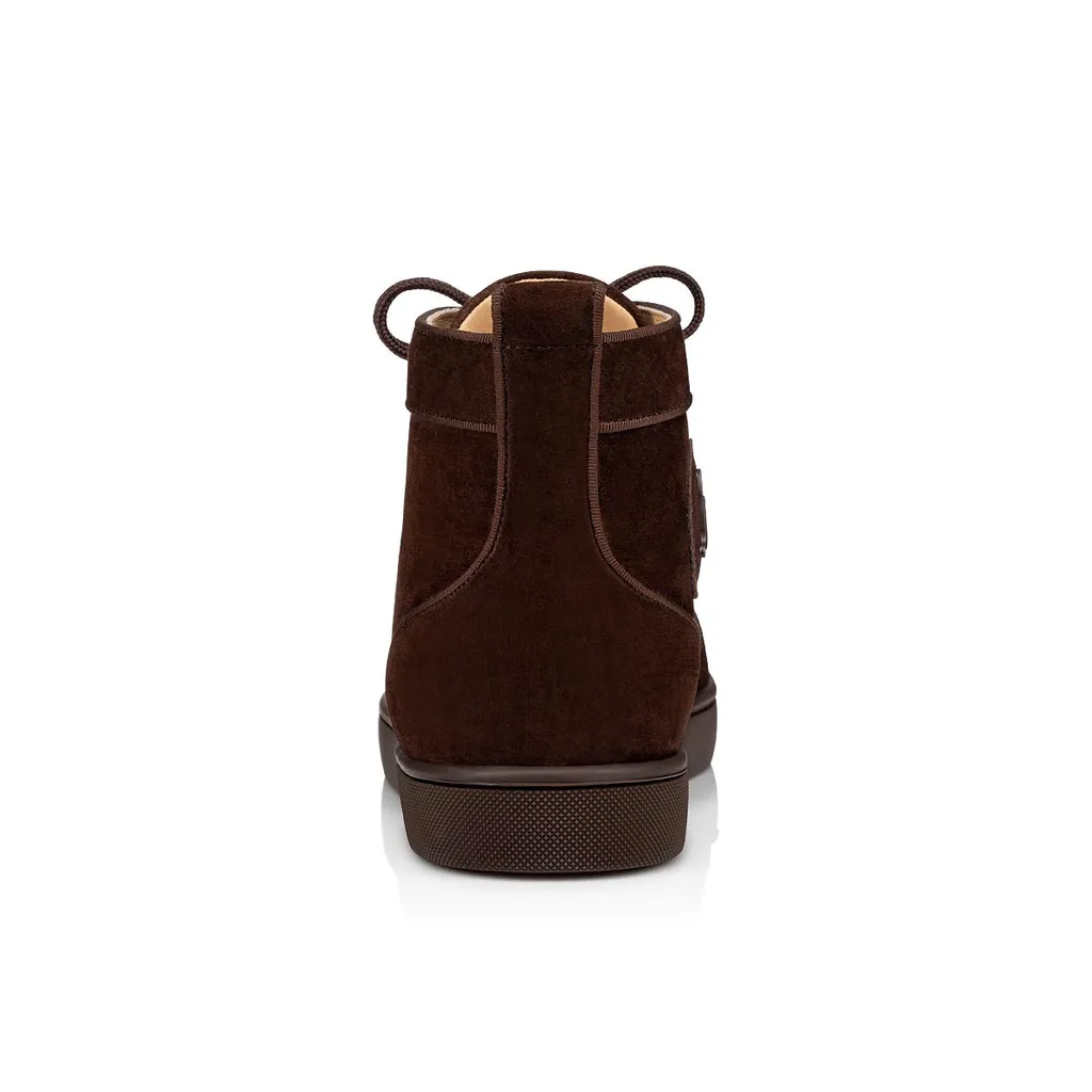 High-Top Lace-Up Casual Sneakers