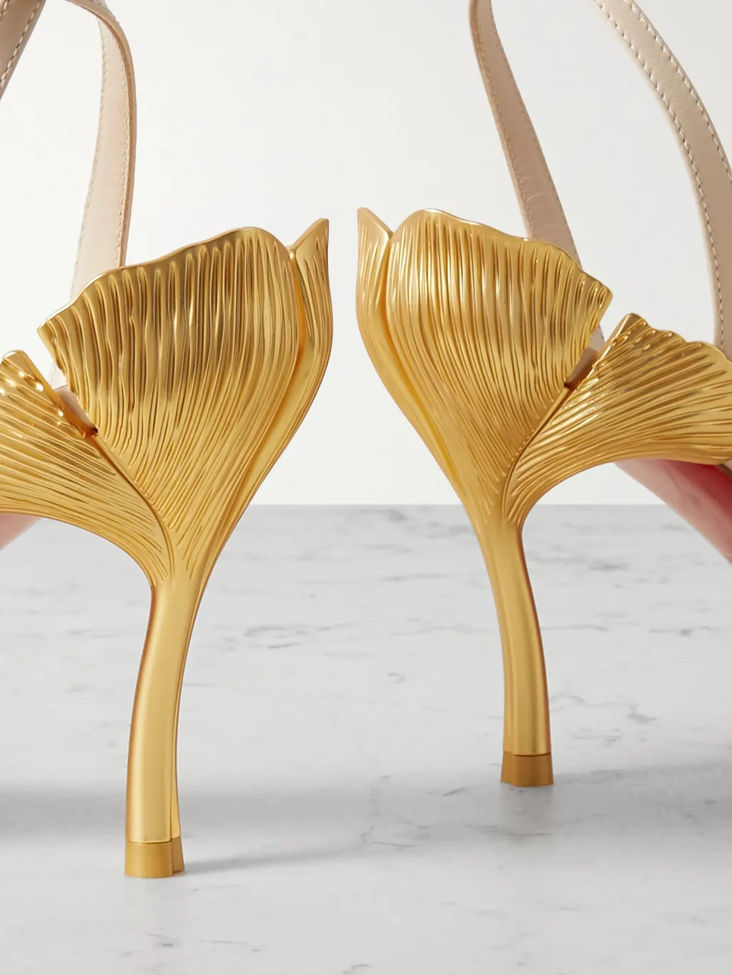 Leaf High Heels Sandals