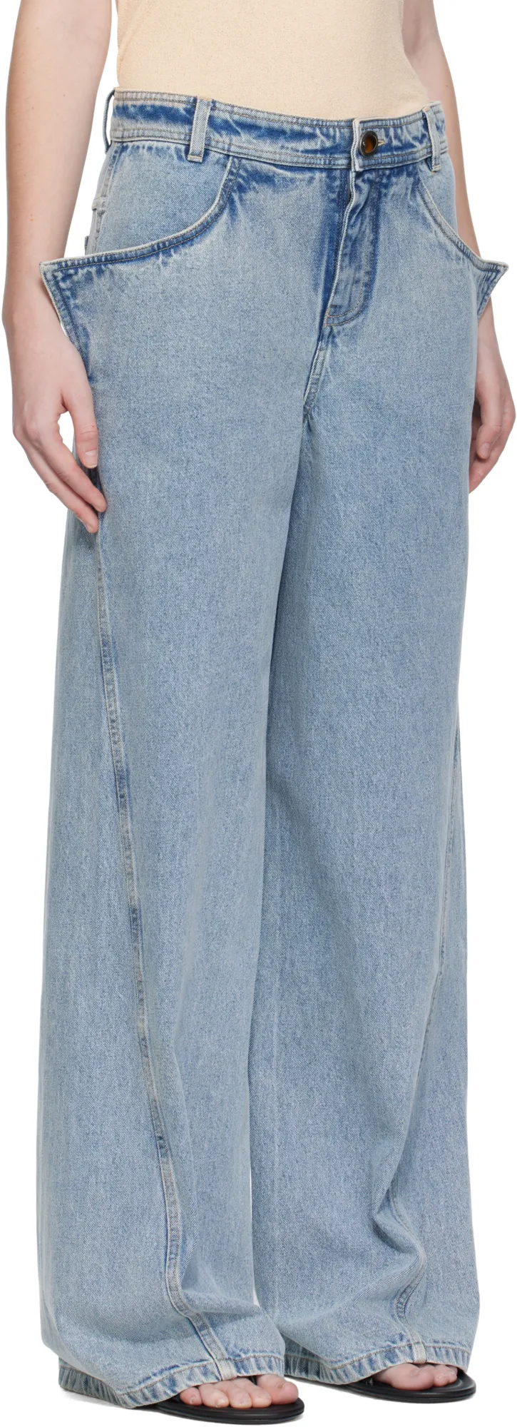 Wide-Leg Jeans