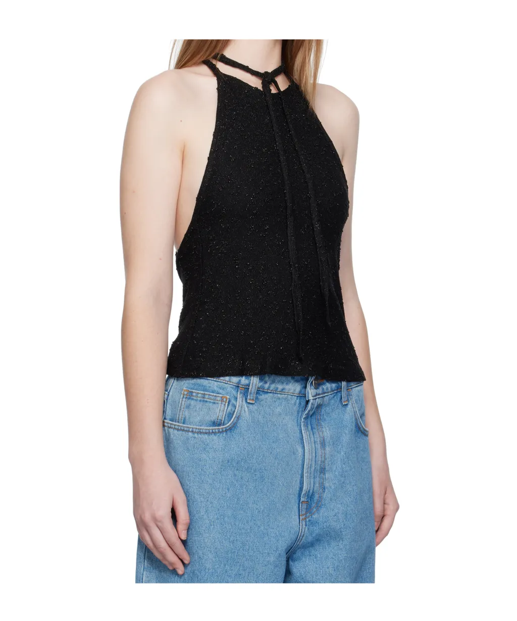 Halter Neck Strap Top