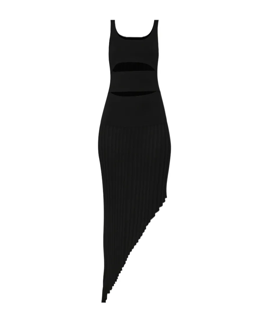 Slashed Asymmetric Dress