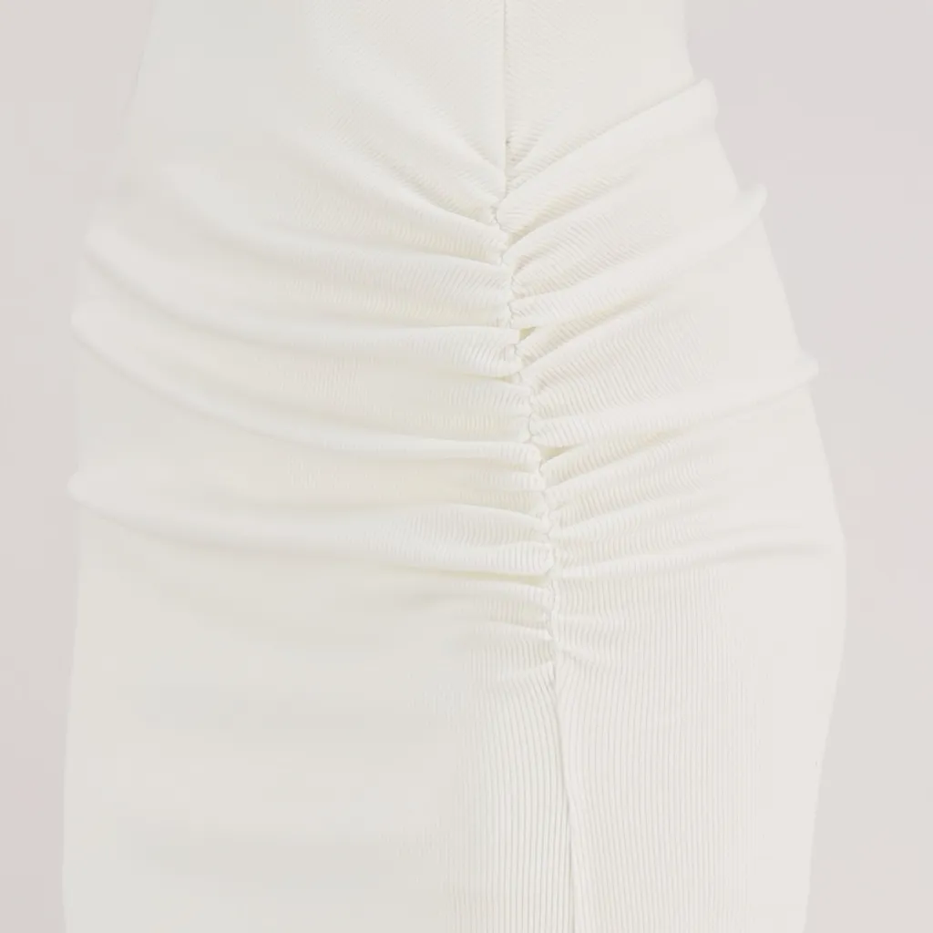 Crystal Pin Cutaway Cami Maxi Dress