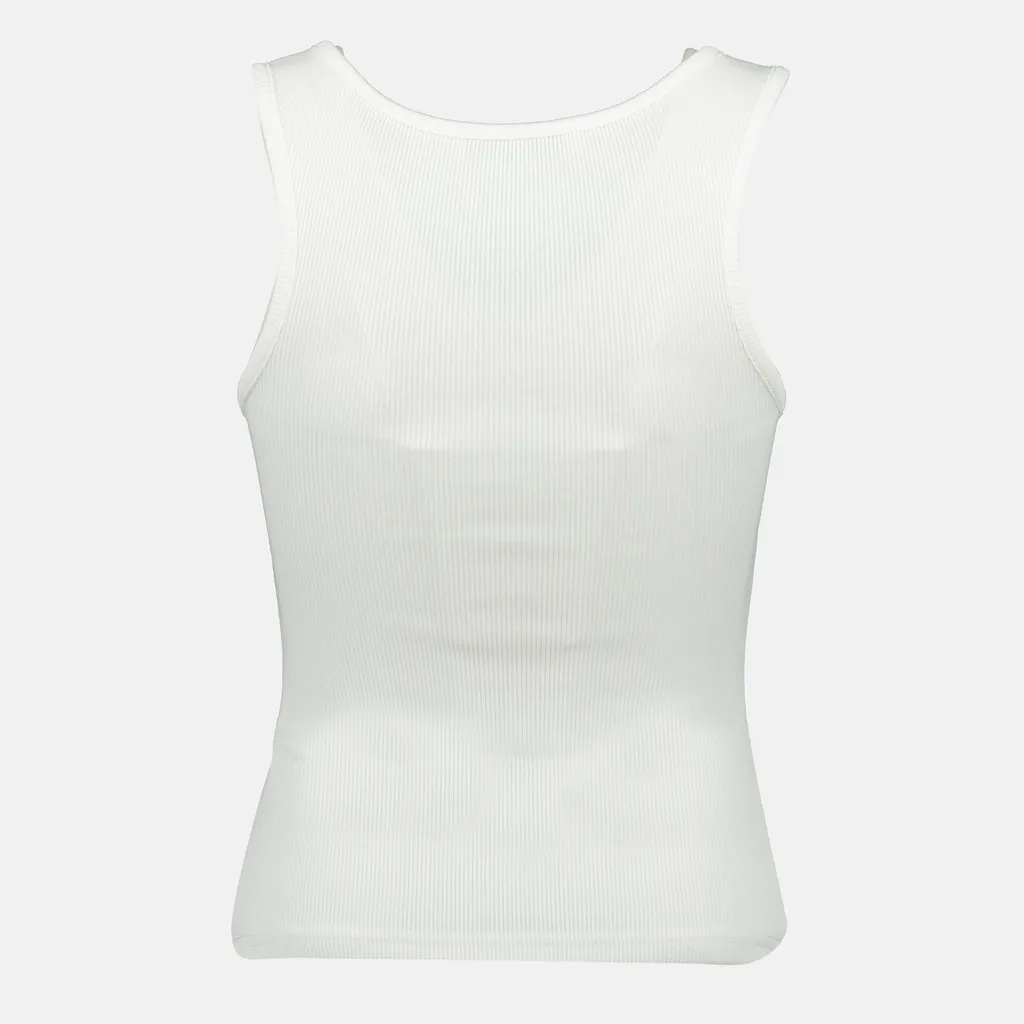 Crystal-Embellished Tank Top