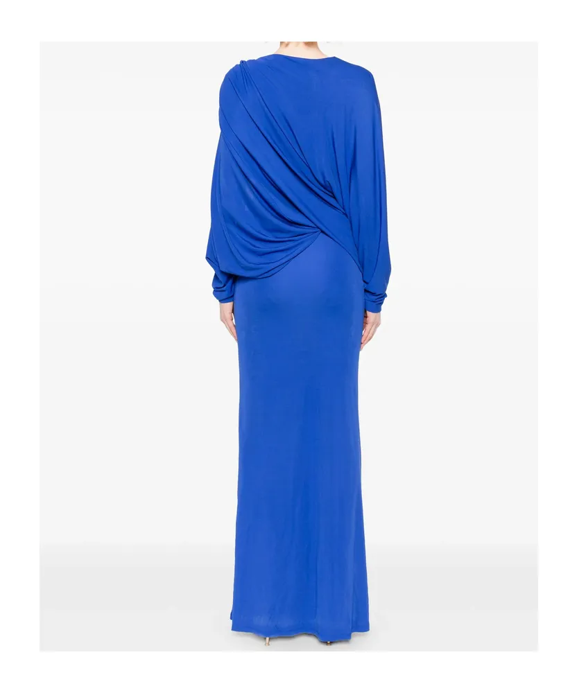 Pleated Cutout Dress