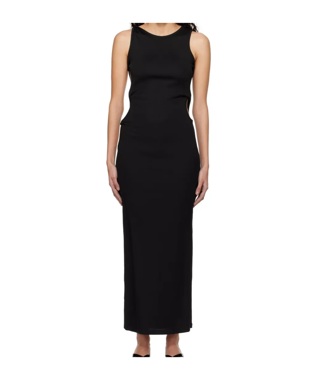 Oblix Ribbed Maxi Dress