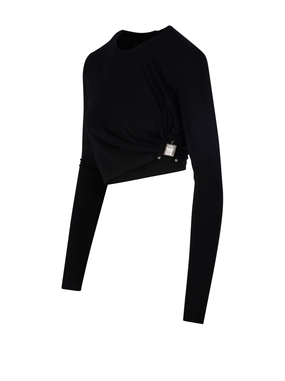 Bezel Quartz Long-Sleeve Top