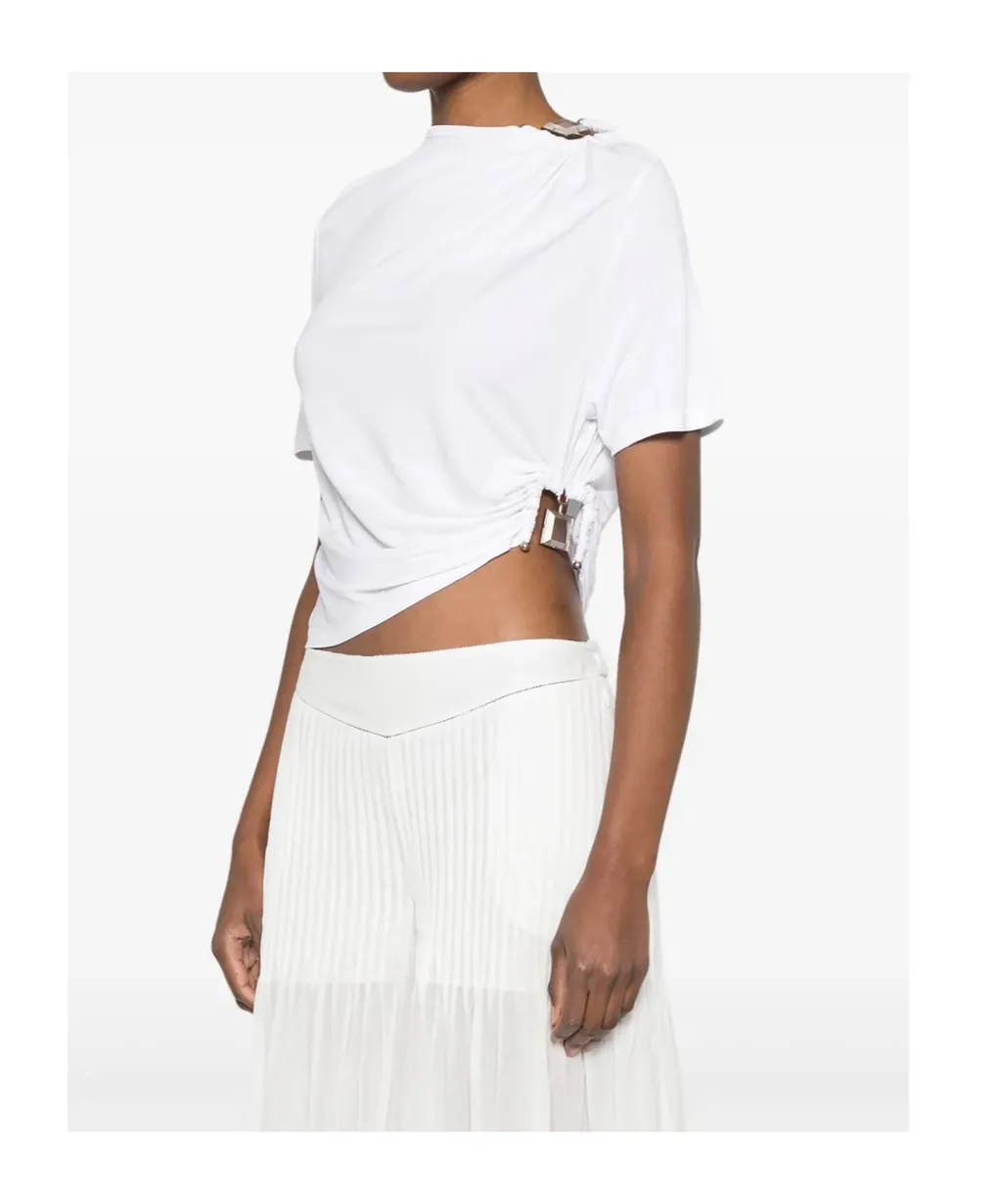 Asymmetrical Neckline T-Shirt