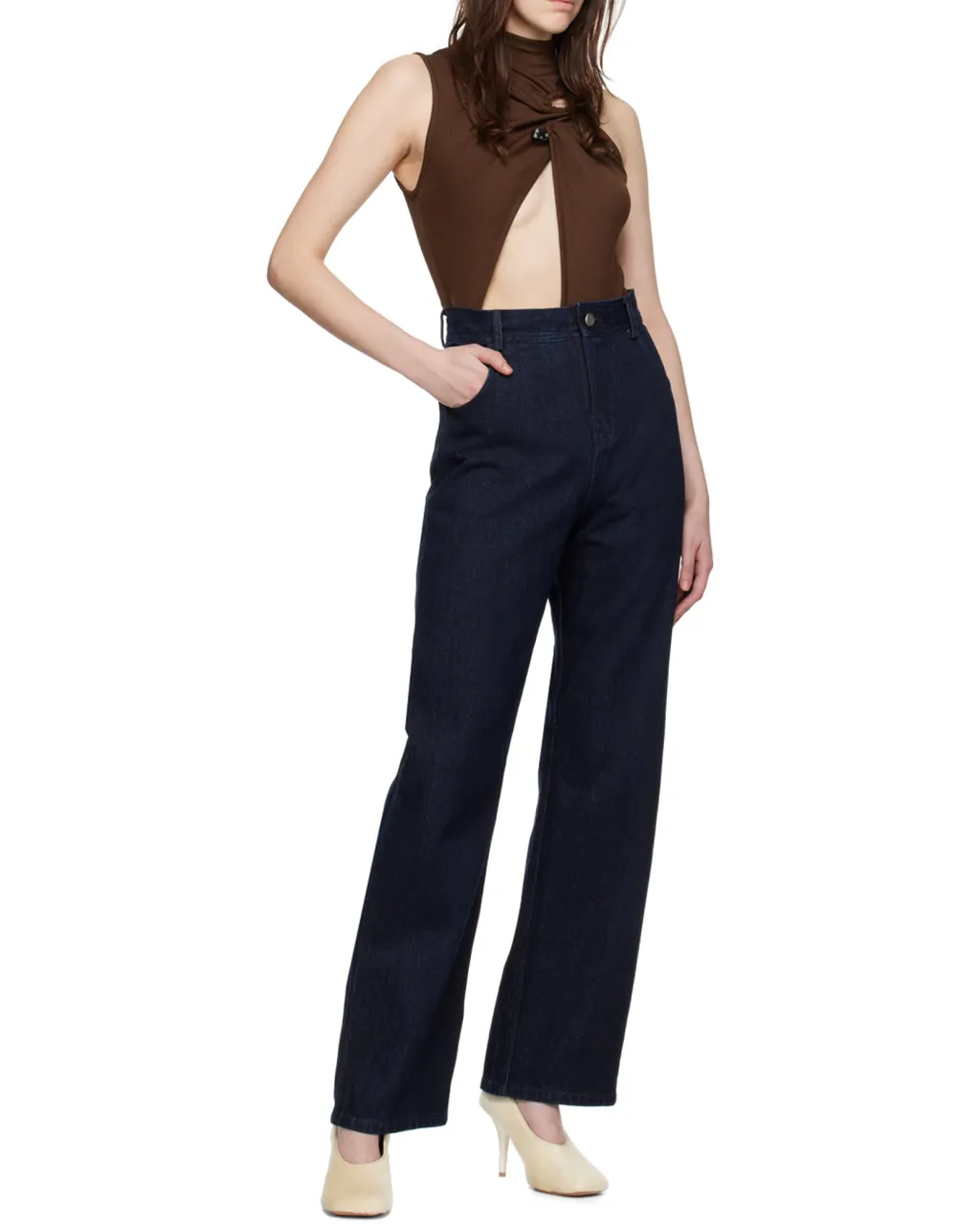 Reconstruct High-Rise Jeans