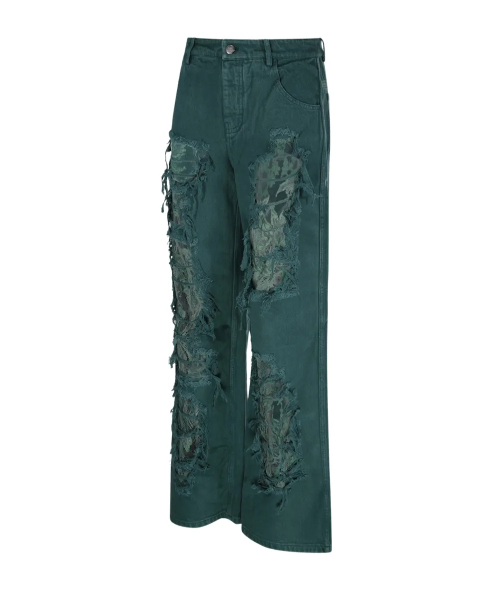 Arboreal Wide-Leg Jeans