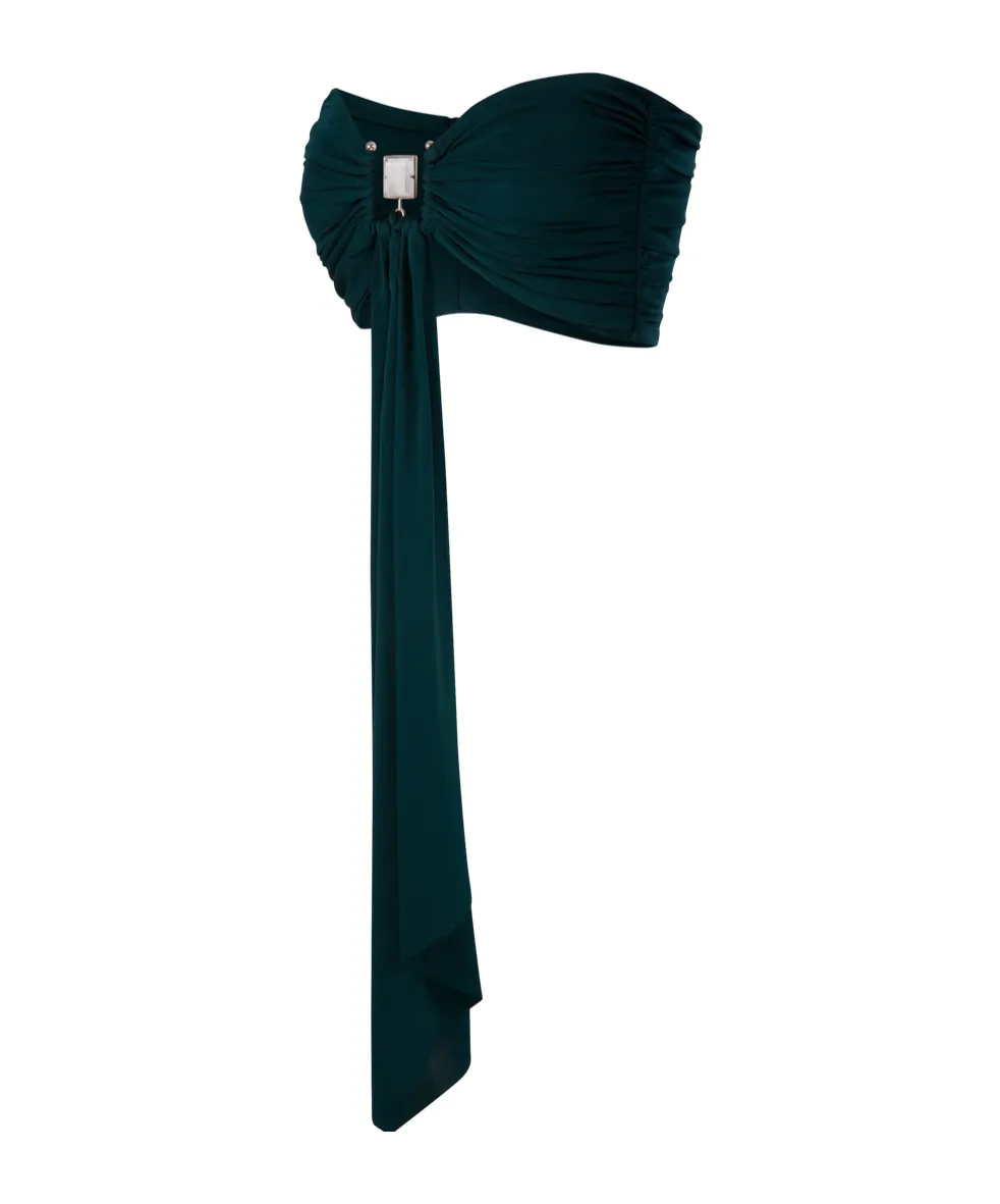 Bezel Quartz Drape Top