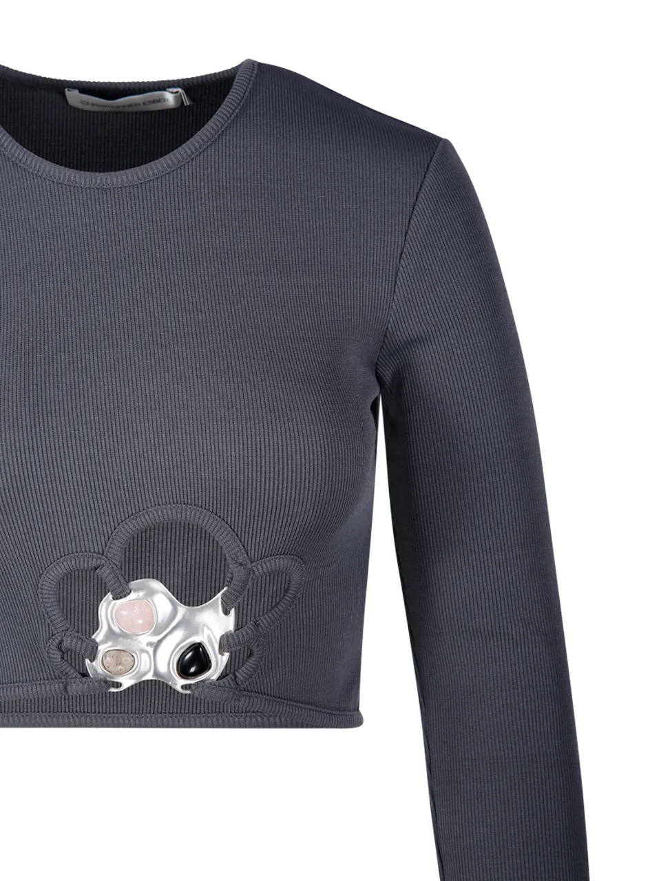Trio Stone Cropped Top