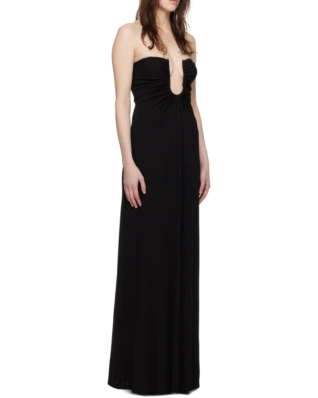 Ruched Strapless Dress