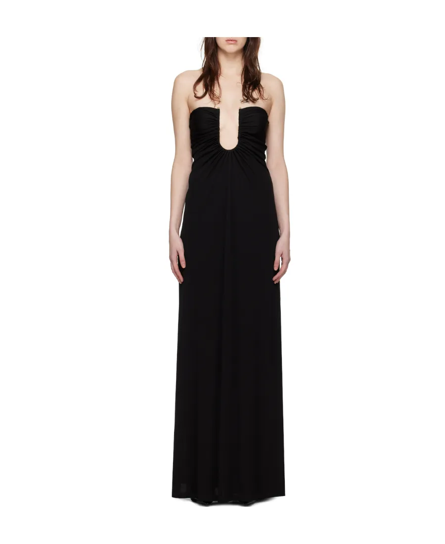 Ruched Strapless Dress